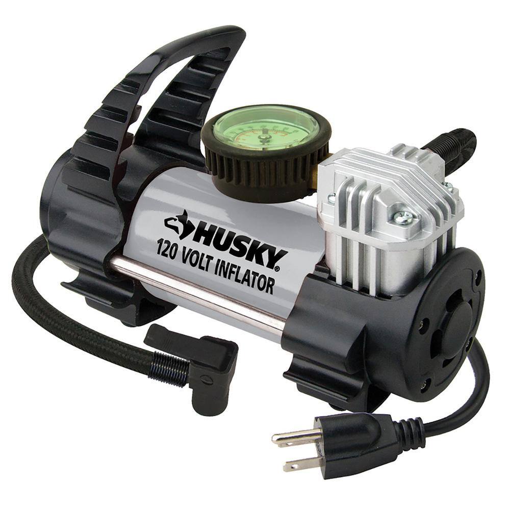 Husky 120-Volt Corded Electric Inflator HY120