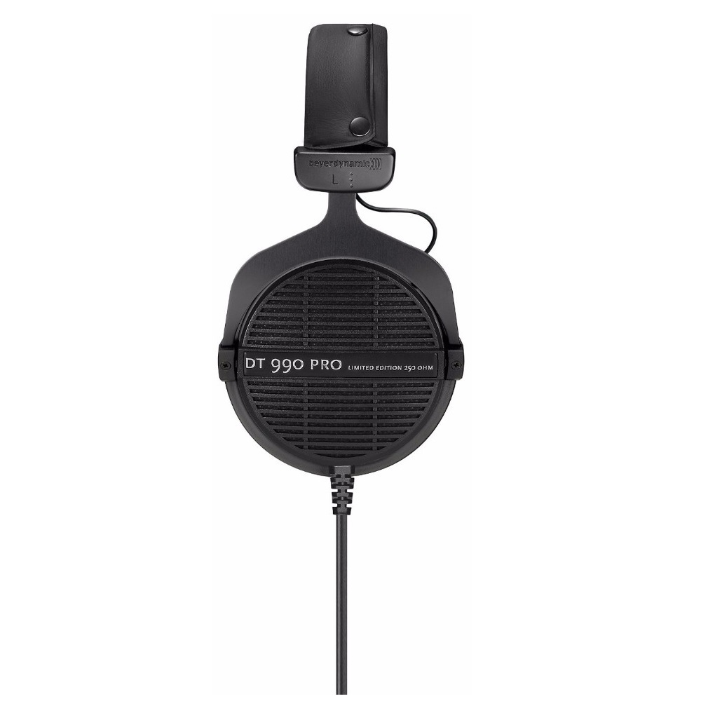 Beyerdynamic DT 990 PRO Studio Headphones (Ninja Black， Limited Edition) Bundle