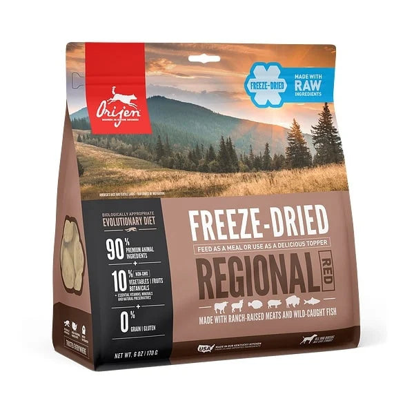 Regional Red Freeze Dried Dog Food;