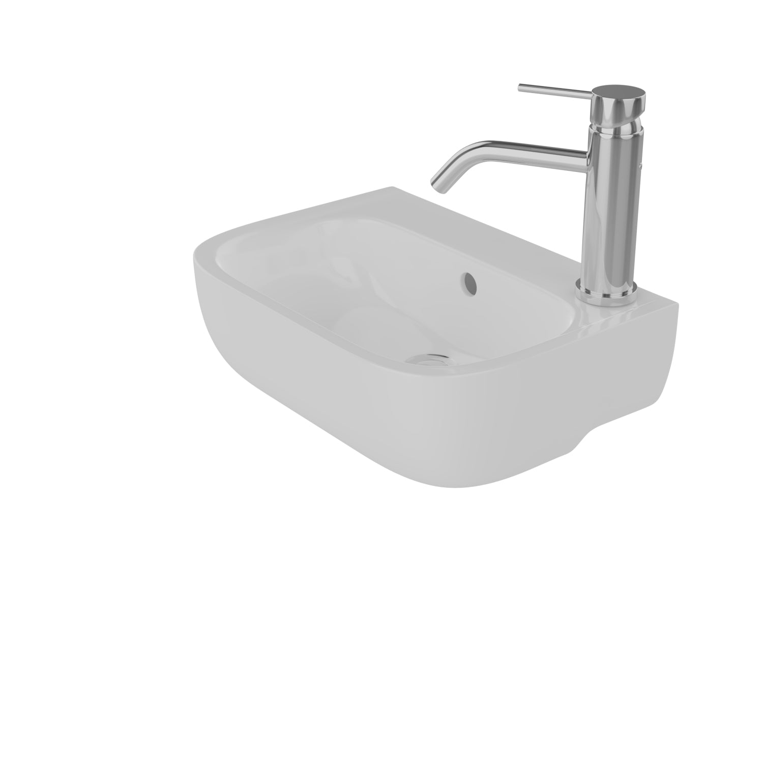 Caroline 380 Wall-Hung Basin