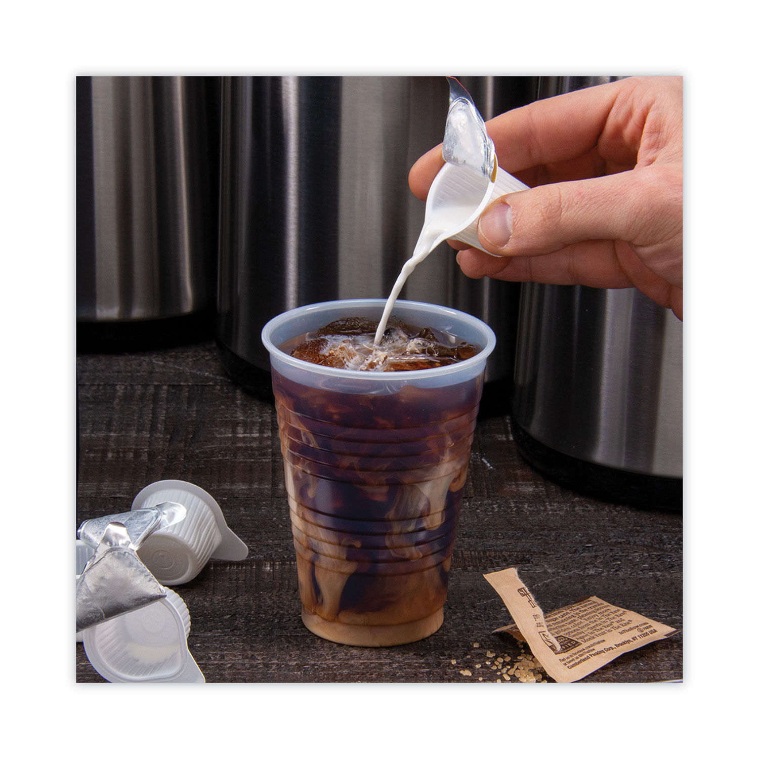 High-Impact Polystyrene Cold Cups by Dartandreg; DCCY10