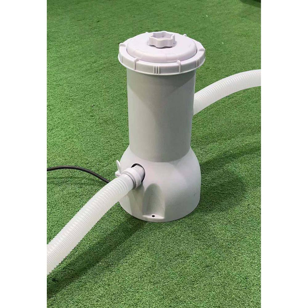 JLeisure 10 ft. x 6.5 ft. Above Ground Frame Pool  Clean Plus Filter Cartridge Pump JL-29P417US + JL-17773