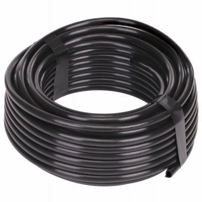 Raindrip Water Supply Tubing， Black Polyethylene， 1/4-In. x 50 Ft. 1 Pack