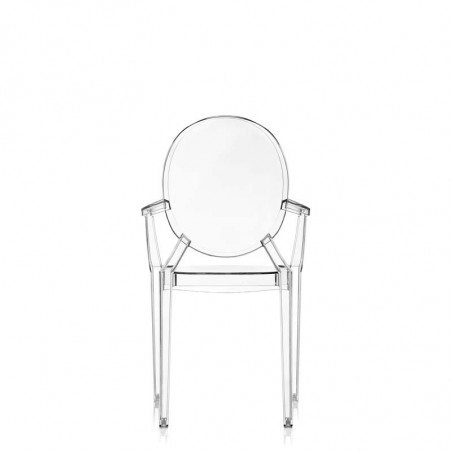 Fauteuil Louis Ghost KARTELL - Fauteuil extérieur design italien Kartell