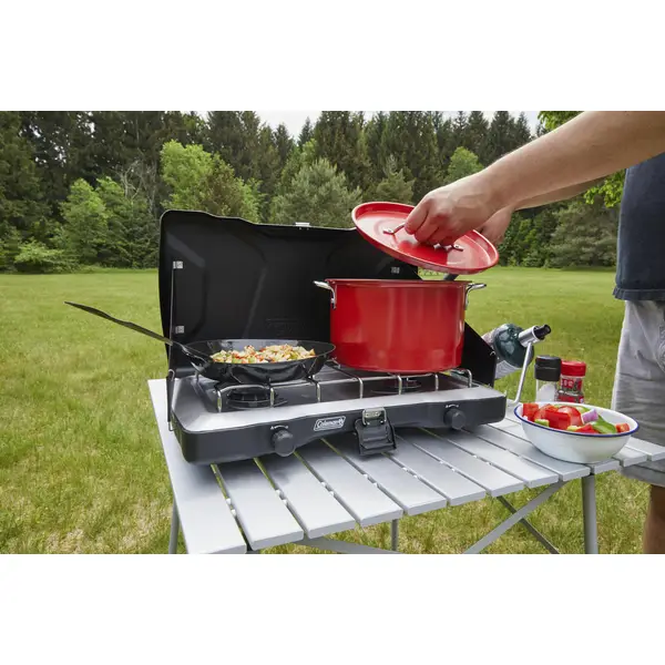 Coleman Triton 2-Burner Propane Camping Stove