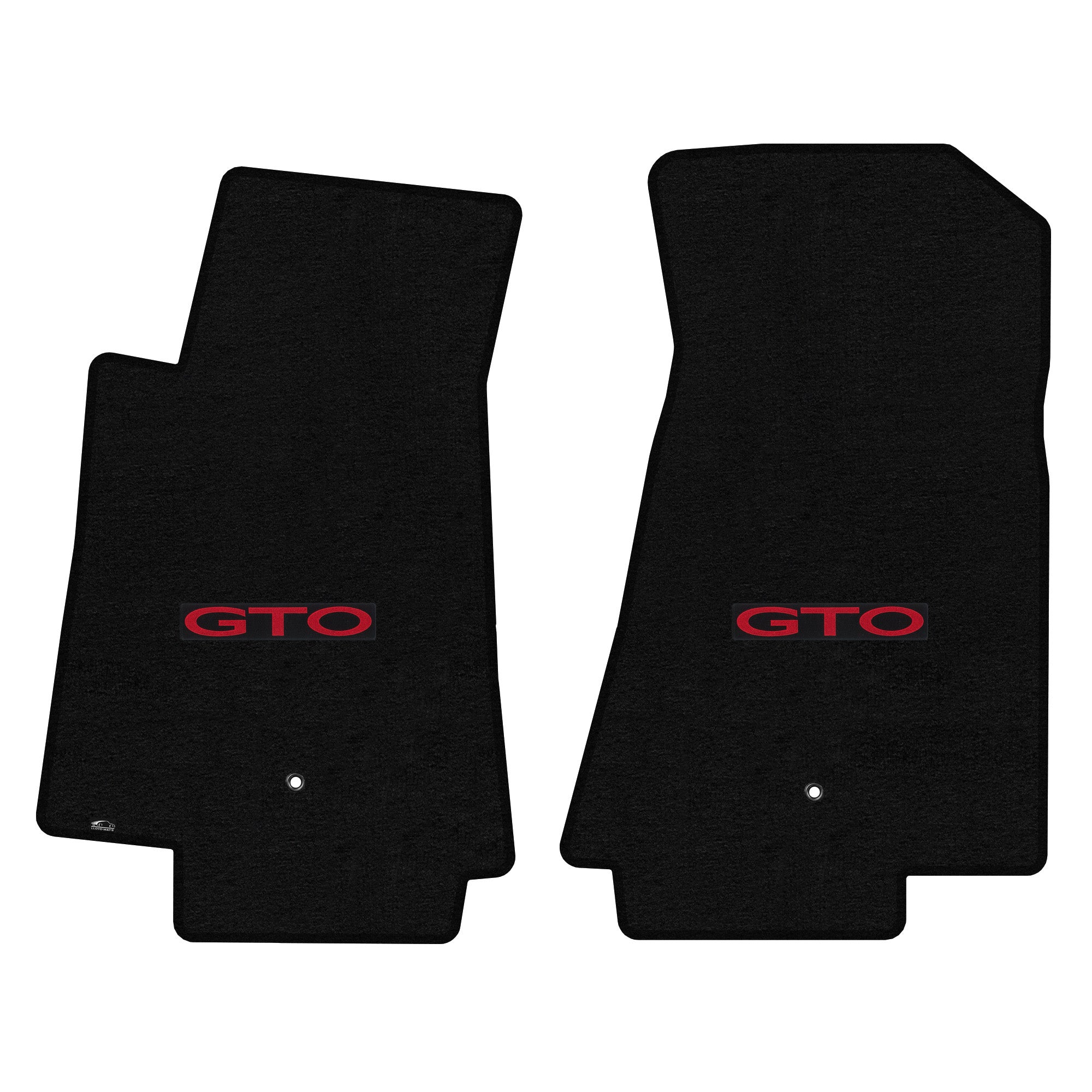 Lloyd Mats Custom Fit Floor Mats for Pontiac GTO 2004 LogoMat 2Pc Set Black