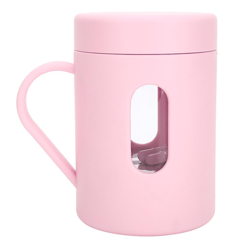 Automatic Stirring Cup Temperature Difference Portable Cooling Mixing Magnetic Coffee Mugpink