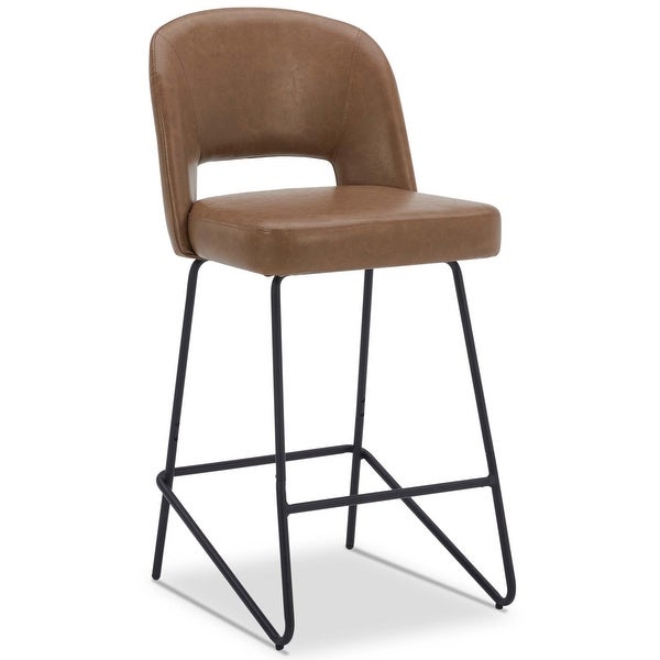 Aria Modern Counter Height Barstool Set of 2