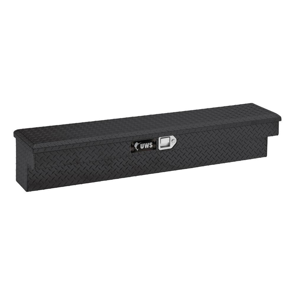 UWS 36 in. Aluminum Black Side Mount Tool Box TBSM-36-BLK