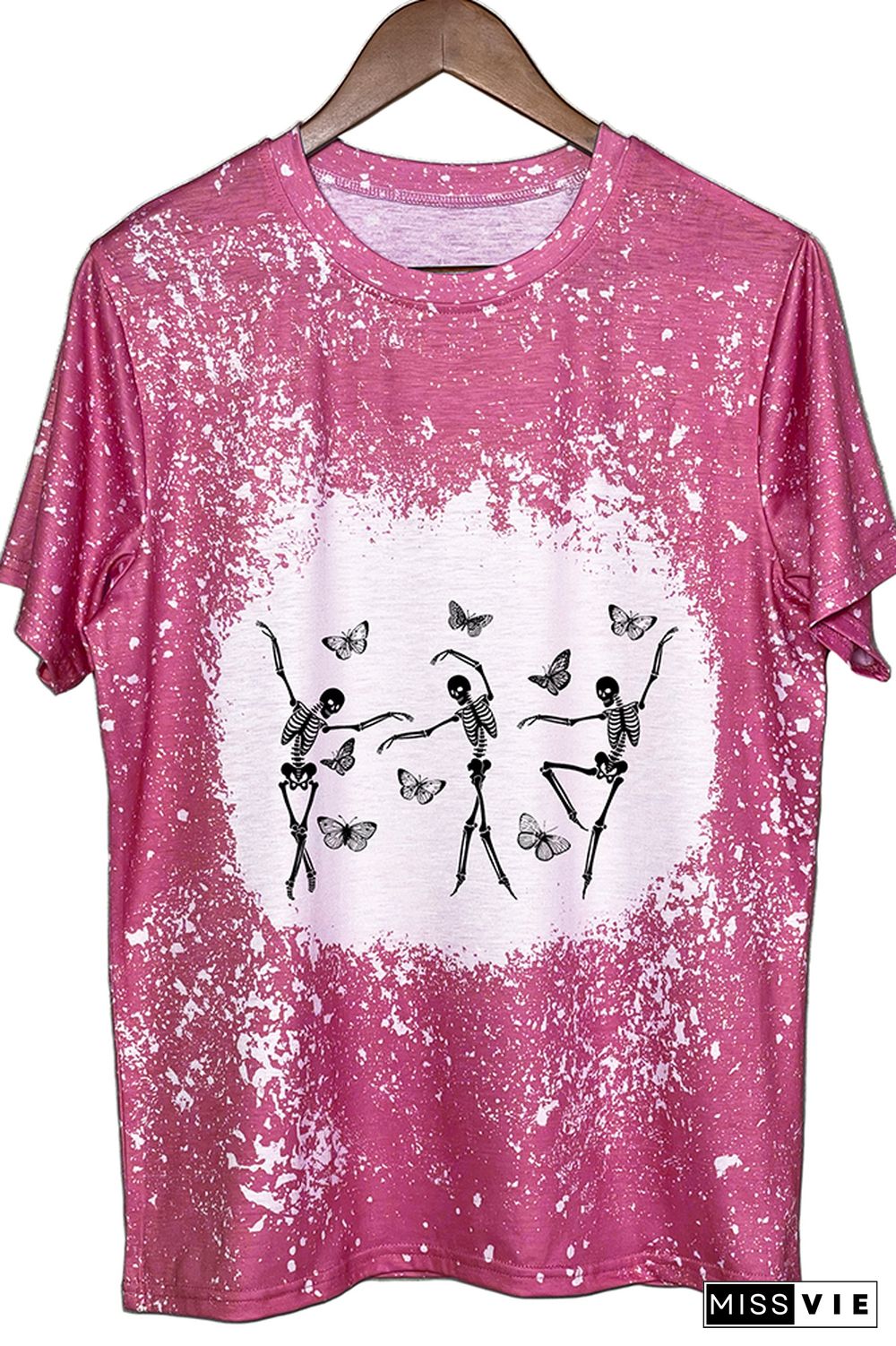 Skeletons Dancing Graphic Tee Wholesale