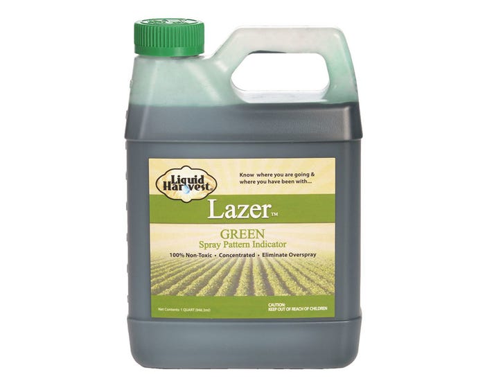 Sanco Industries Lazer Green Spray Pattern Indicator， Quart - 00123