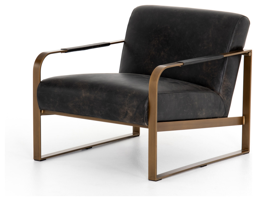 Jules Chair   Industrial   Armchairs And Accent Chairs   by Four Hands  Houzz