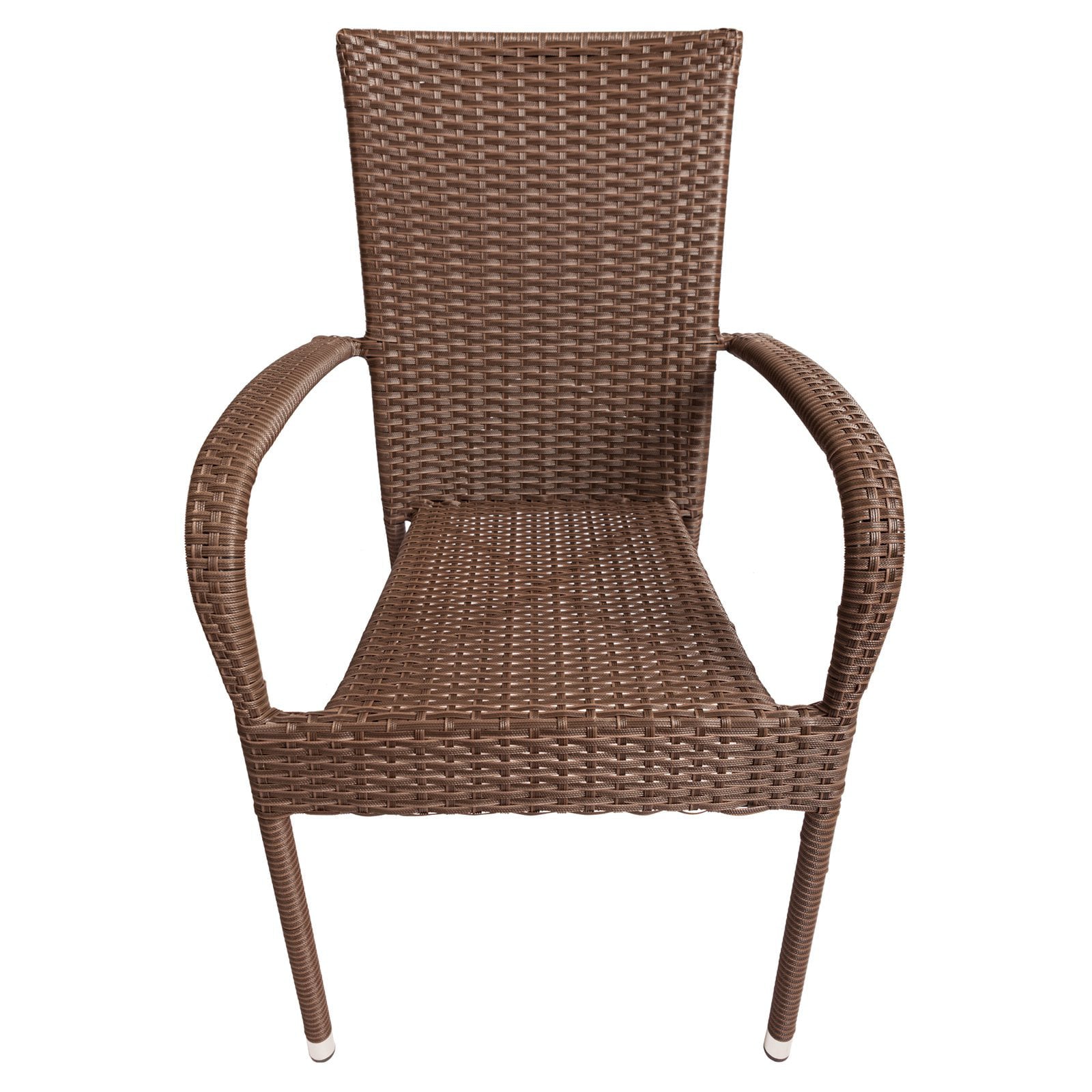 Patio Sense Morgan Outdoor Wicker Chair - Set of 4