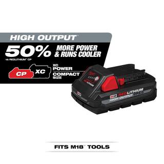 MW M18 FUEL 18-V Lithium-Ion Brushless Cordless 12 in. DrillDriver with High Output CP 3.0 Ah Battery 2903-20-48-11-1835