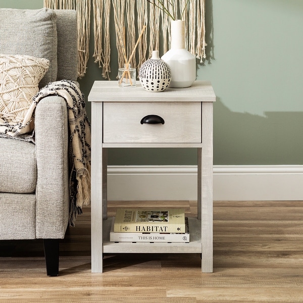 Middlebrook 18-inch 1-drawer Farmhouse Side Table