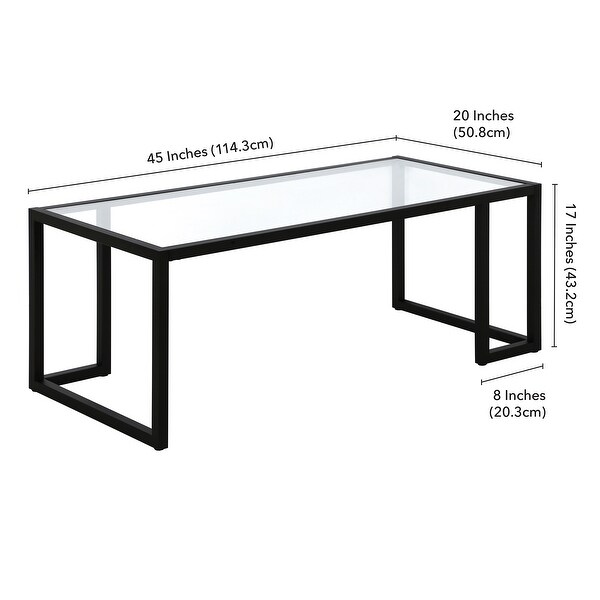 Oscar 45'' Rectangular Coffee Table