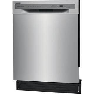 Frigidaire 24 in. Stainless Steel Front Control Tall Tub Dishwasher with Stainless Steel Tub 52 dBA FFBD2420US