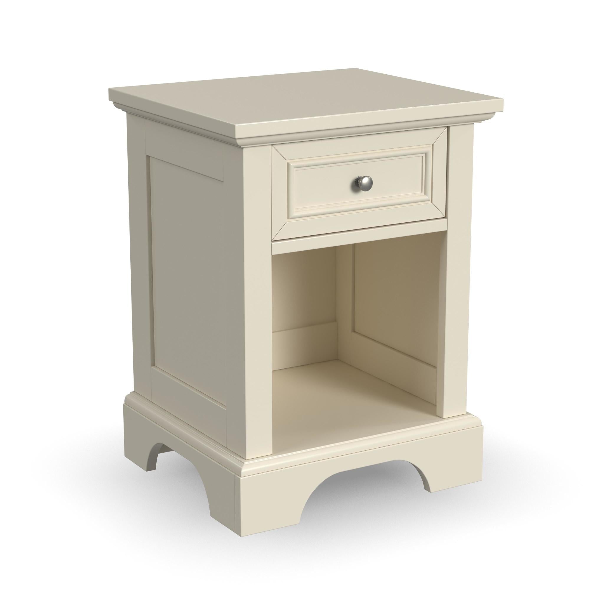 Naples Off-White Nightstand