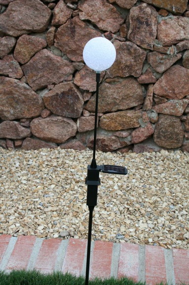 YardBright GBT8061 E Gazing Ball Solar Stick Light