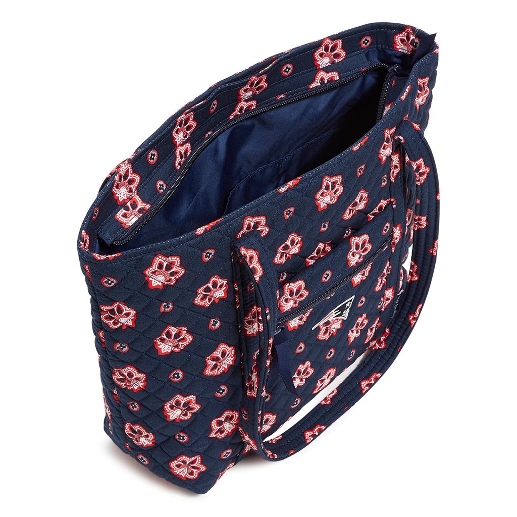 Vera Bradley  NFL Small Vera Tote Bag in New England Patriots Bandana