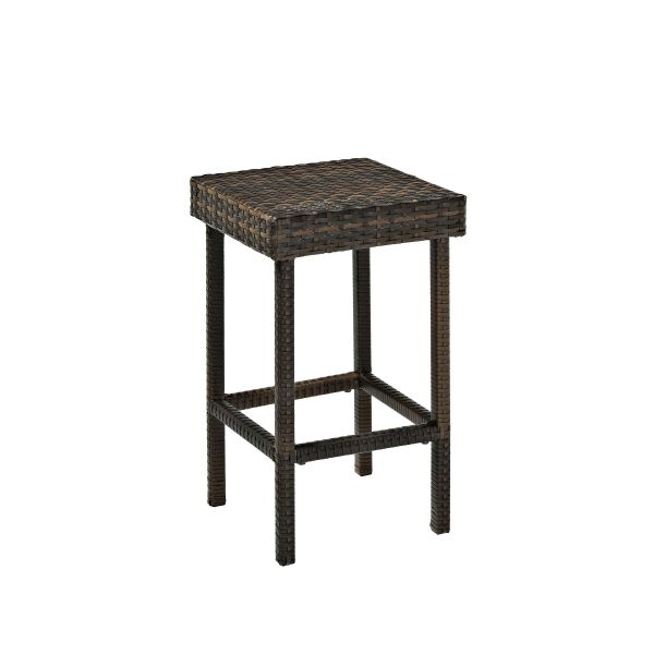 Palm Harbor 2Pc Outdoor Wicker Counter Height Bar Stool Set