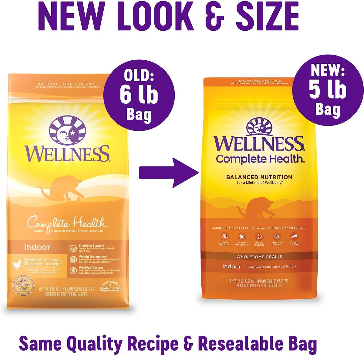 Wellness Complete Health Chicken Indoor Dry Cat Food