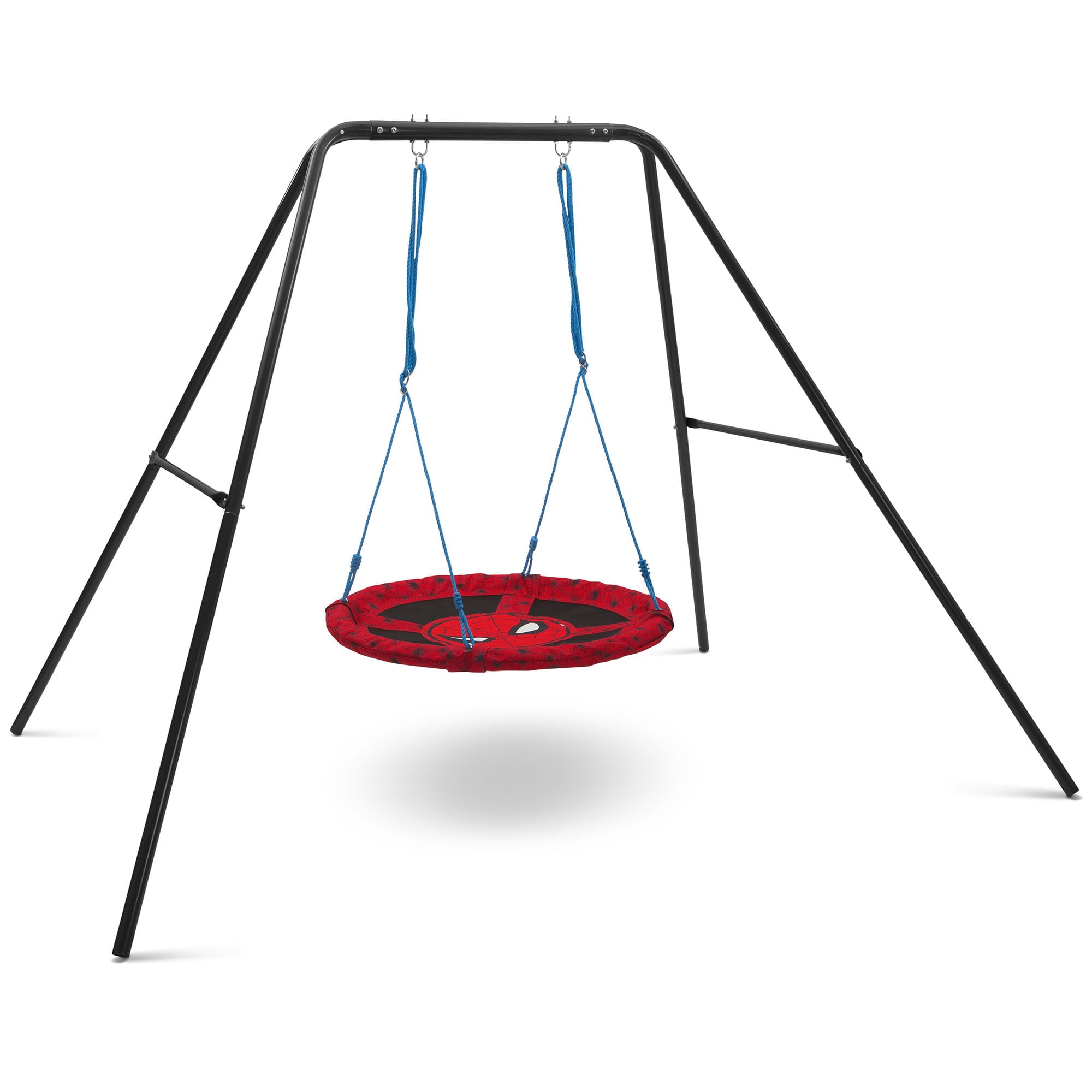 Marvel Spider-Man 40-inch Saucer Swing – Includes Hardware for Swing Set or Tree Attachment