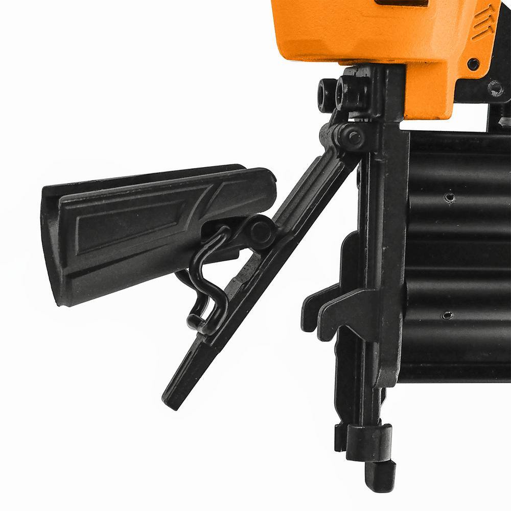 Freeman 2nd Generation Pneumatic 18-Gauge 2 in. Brad Nailer with Adjustable Metal Belt Hook and 14 in. NPT Air Connector G2BR50