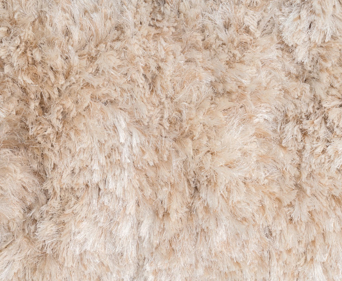 The Wellz Shag Rug in Ivory