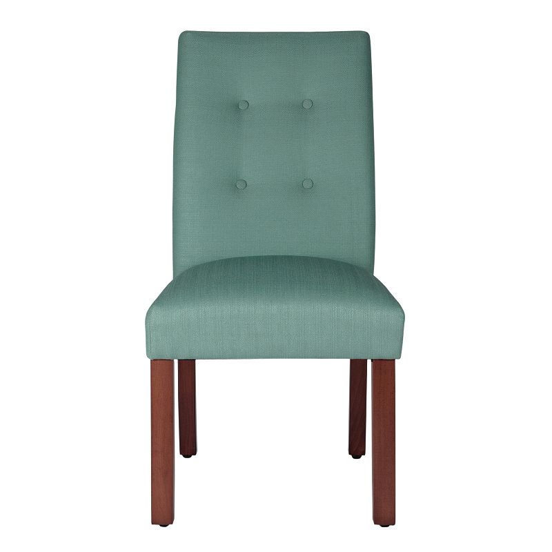 HomePop Button Tufted Parsons Dining Chair 2-piece Set