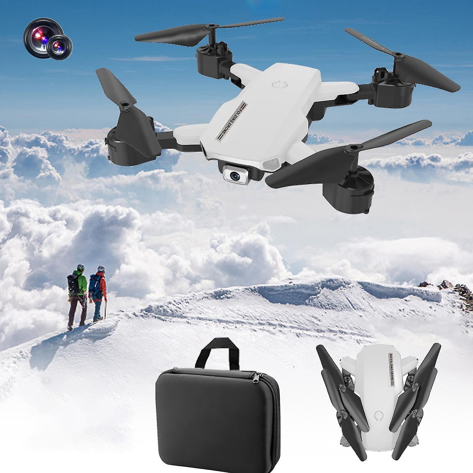 Foldable Drone With Camera  Dual Hd 1080p Camera Fpv Drone For Beginners Gesture Control， Headless Mode ， Rc Quadcopter R2