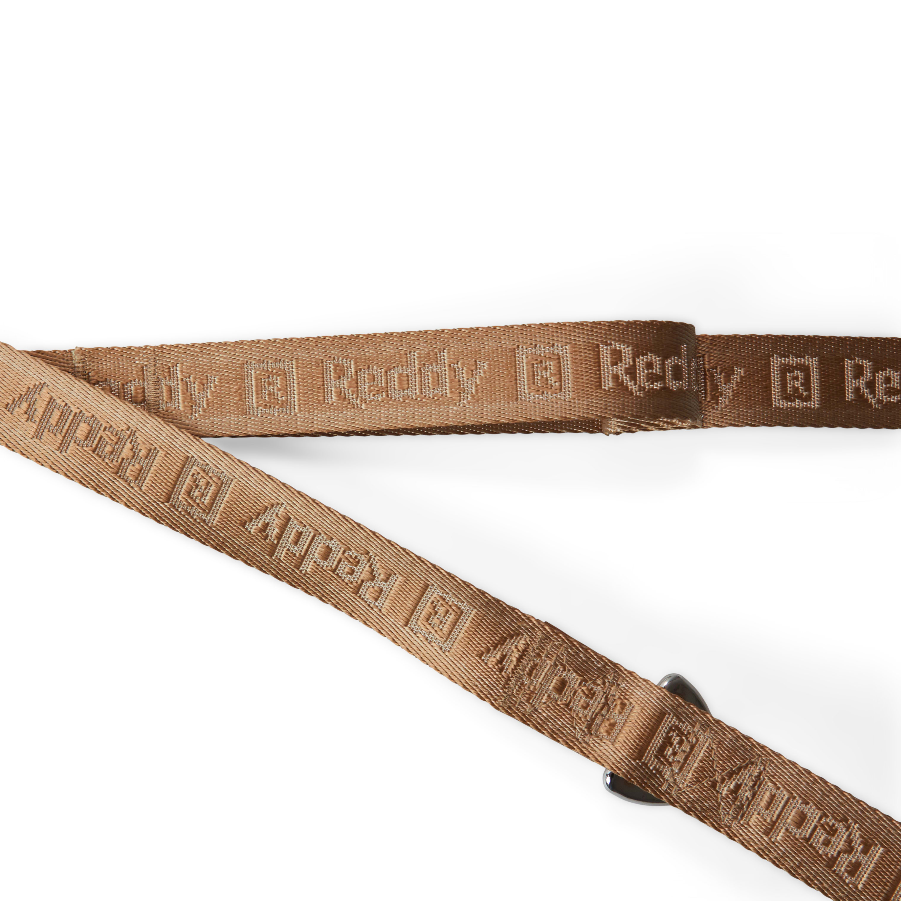 REDDY Tan Jacquard Dog Leash， 6 ft.