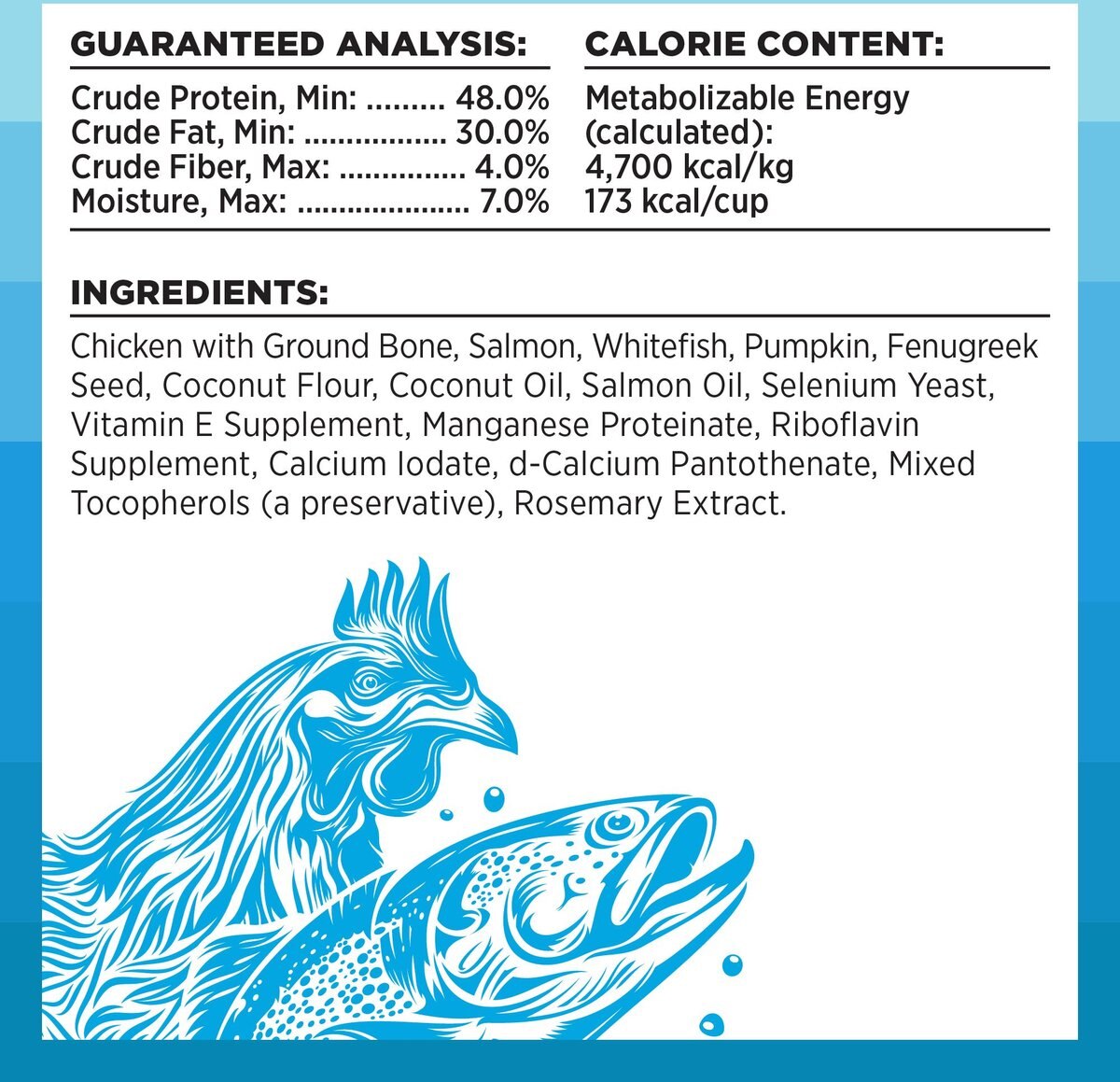 BIXBI Rawbble Chicken and Salmon Recipe Grain-Free Freeze-Dried Dog Food