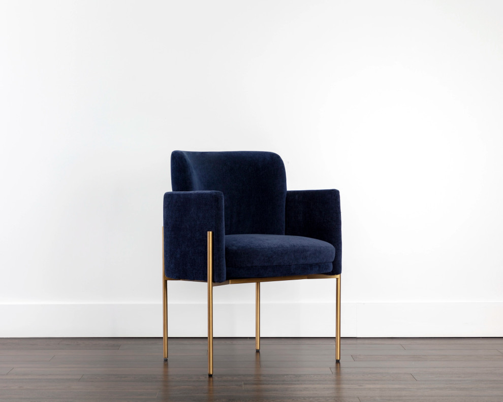 Richie Dining Armchair   Midcentury   Dining Chairs   by Sunpan Modern Home  Houzz