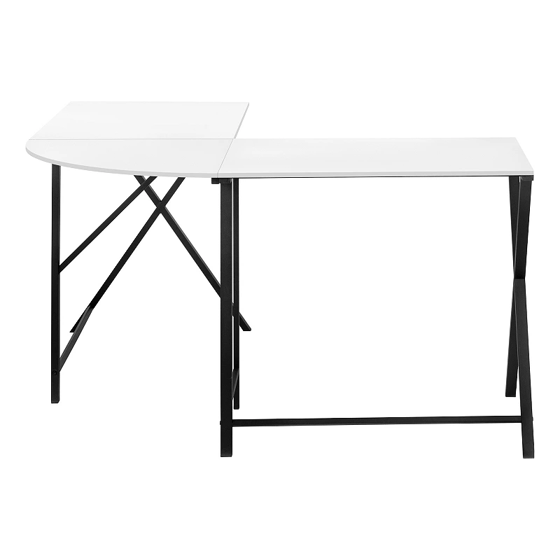 Monarch L-Shape Rounded Corner Computer Desk