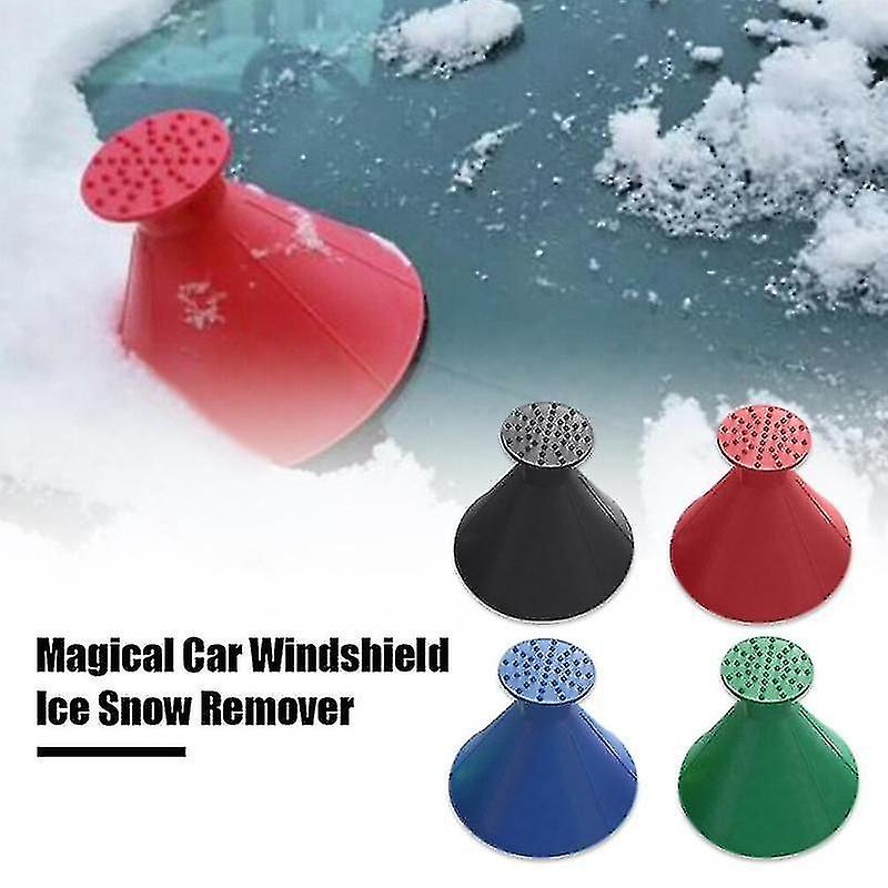 4pcs Snow Scraper Car Glass Snow Removal Shovel Portable Car Window