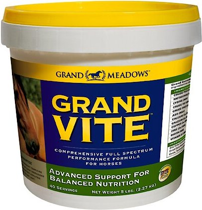 Grand Meadows Grand Vite Comprehensive Full Spectrum Performance Powder Horse Supplement