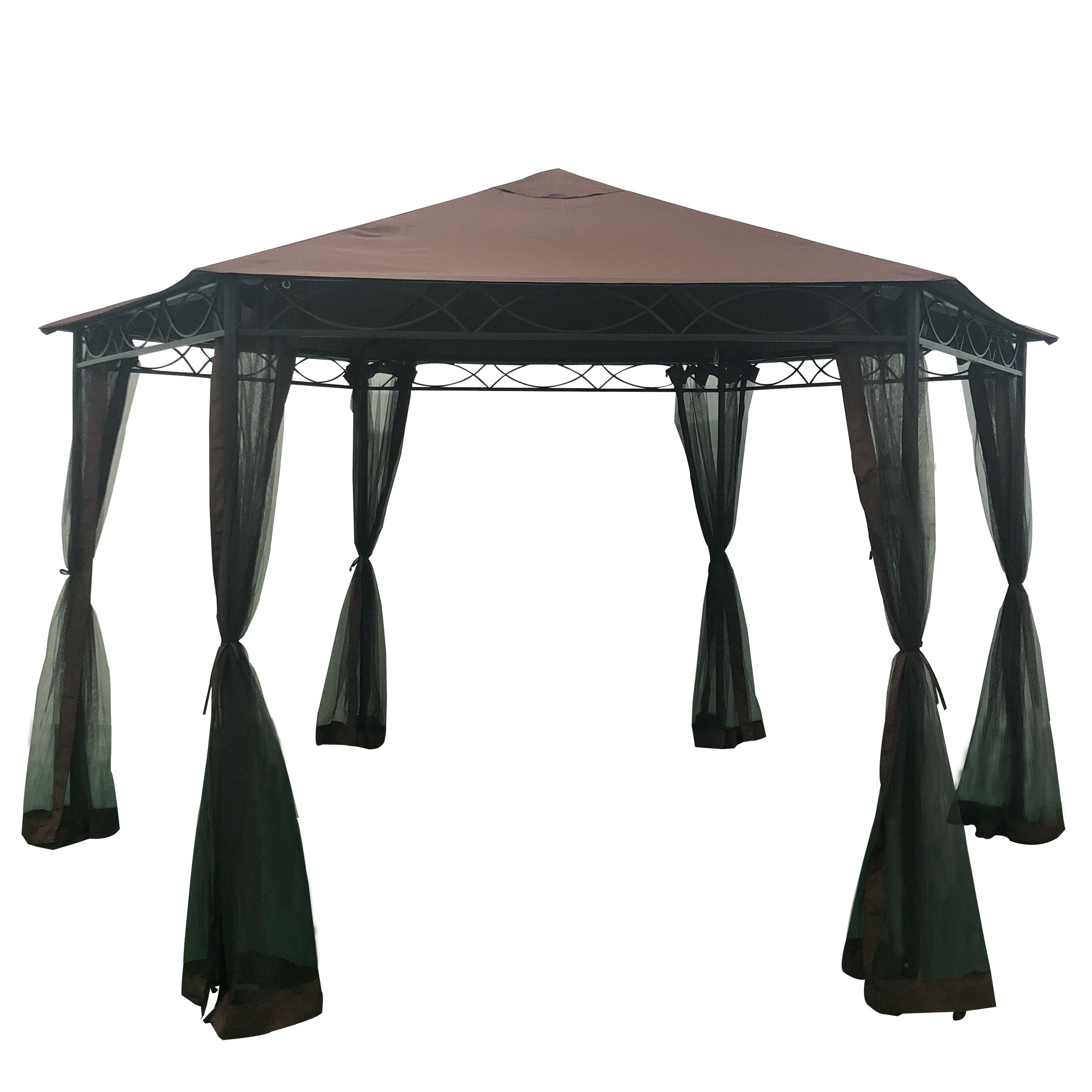 Olivia Outdoor Mosquito Netting 10 x 10 Foot Gazebo