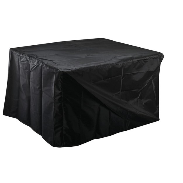 Steady Doggie Patio Durable Protector And Covering For Backyard Furniture Covers Black