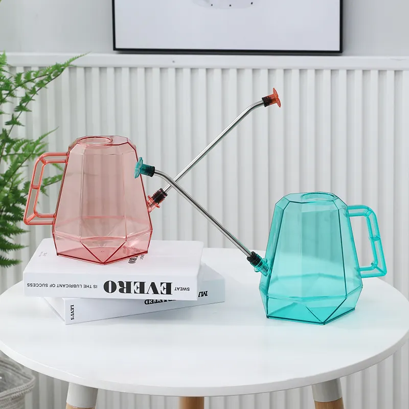 New style 1.2L succulent spray watering jug plant watering can plastic long spout water cans garden supplies