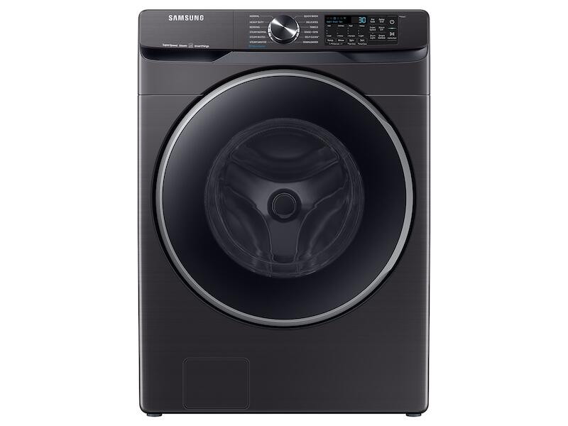 Samsung WF50A8500AV 5.0 Cu. Ft. Extra-Large Capacity Smart Front Load Washer With Super Speed Wash In Brushed Black