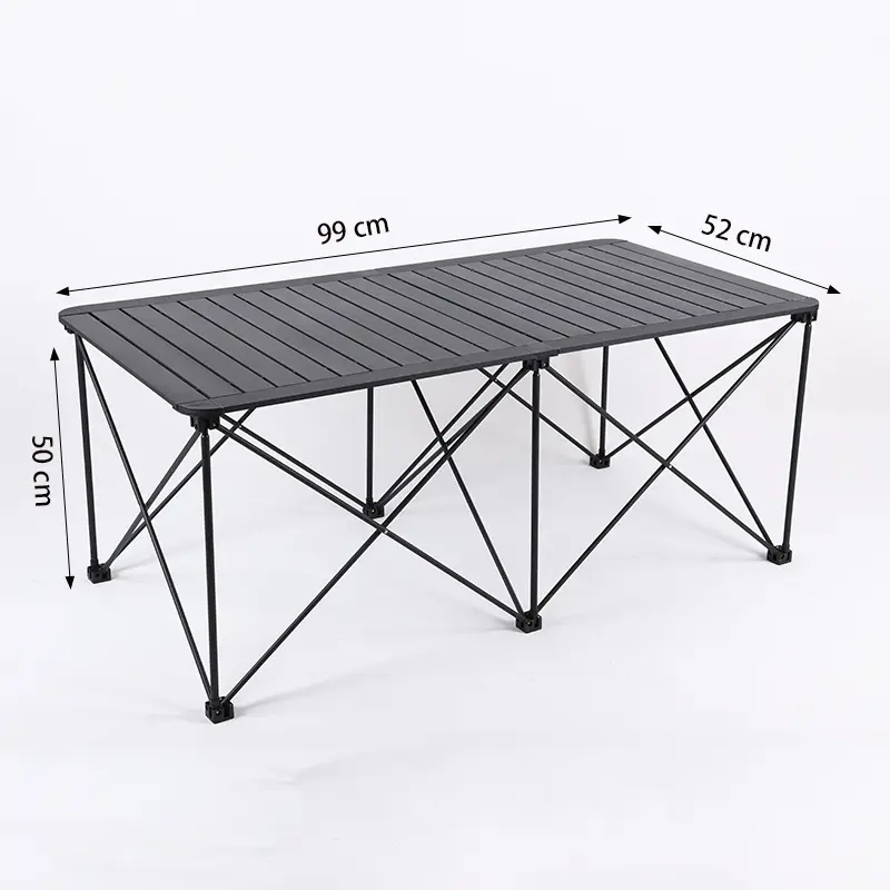 Picnic Party Dining Table Camping Aluminum Outdoor Table Camping Picnic Party Table