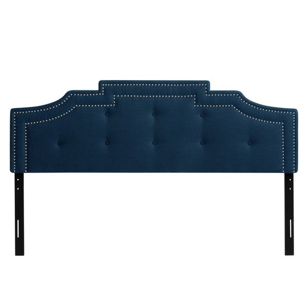 CorLiving Aspen Crown Silhouette Headboard with Button Tufting - King - - 28496227