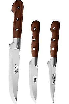 Stainless Steel Handmade Wood Handle Knives Set