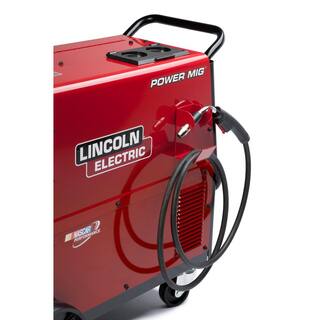 Lincoln Electric 256 Amp Power MIG 256 MIG Wire Feed Welder with Magnum Pro 250L Gun 230-Volt K3068-1