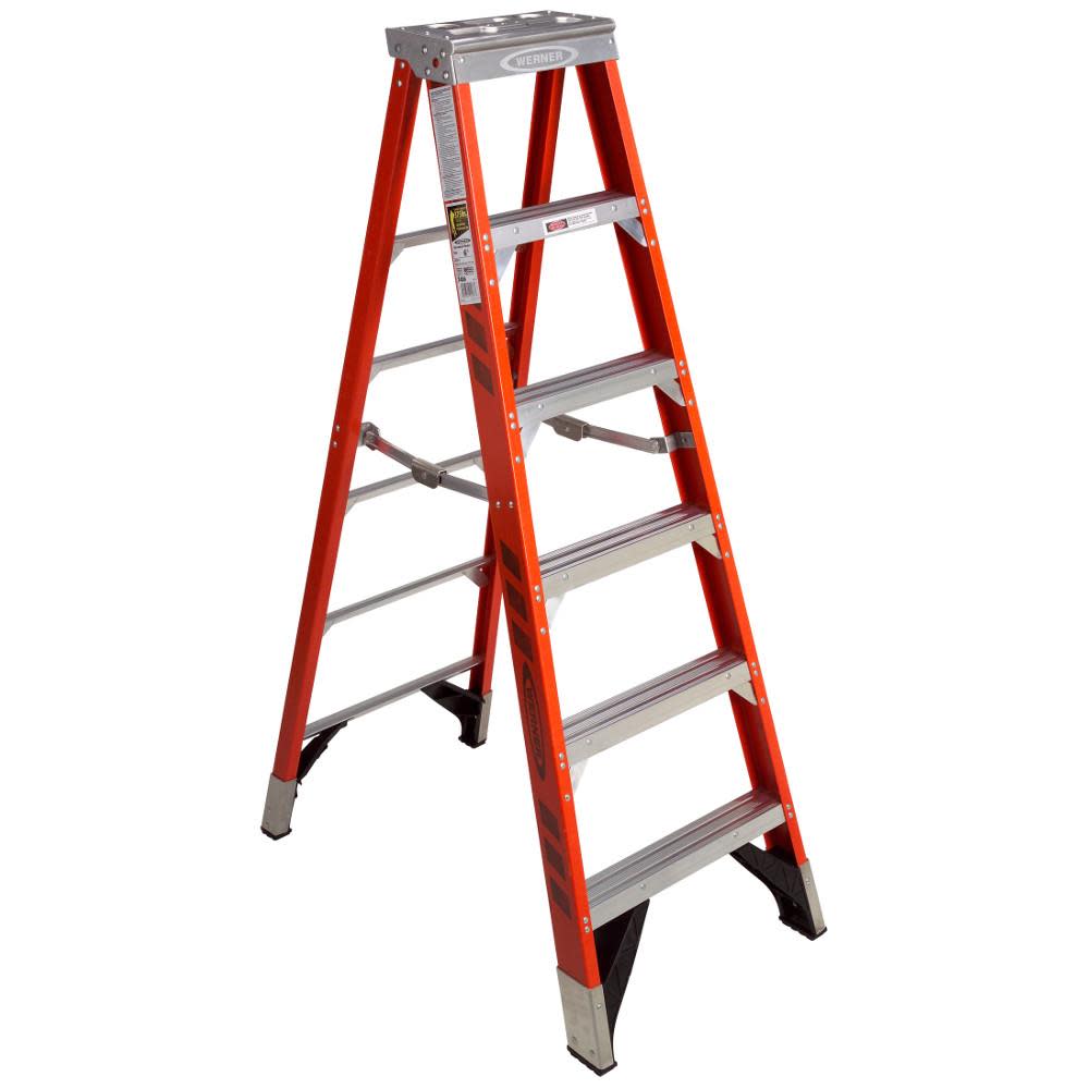 6 Ft. Type IAA Fiberglass Step Ladder