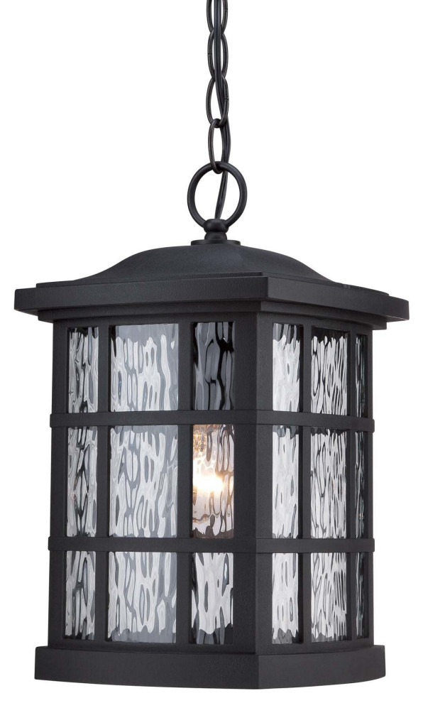 Quoizel SNN1909 Stonington 15 quotTall 1 Light Outdoor Lantern   Transitional   Outdoor Hanging Lights   by Buildcom  Houzz