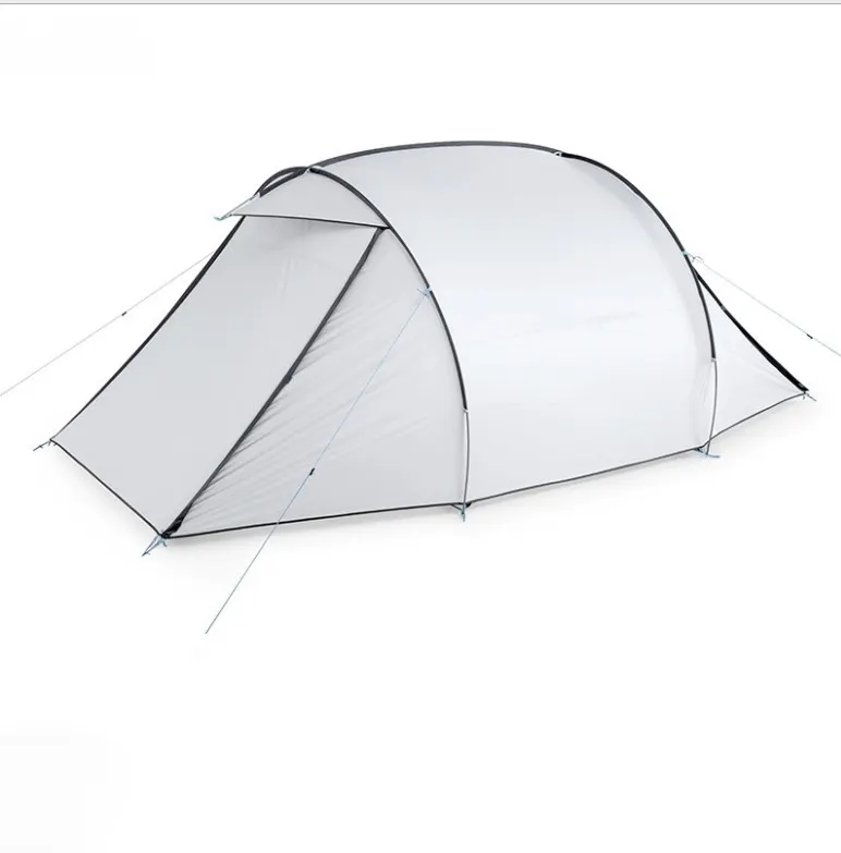 camping glamping one person Hiking Tent Light Blue Ultralight Customized  Outdoor Bed Tent