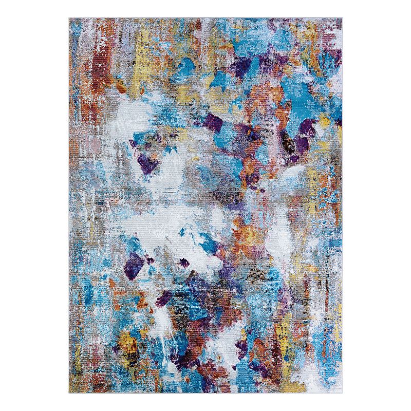 Couristan Gypsy Artist's Palette Abstract Rug