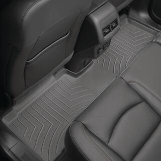 WeatherTech Black Rear FloorlinerGMCAcadiaAcadia Denali2017 + Fits Vehicles with 2nd Row Bench Seats 4410802